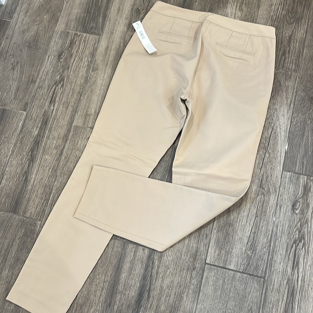 NWT DKNY soft stretchy straight leg slack Pants - Picture 3 of 4